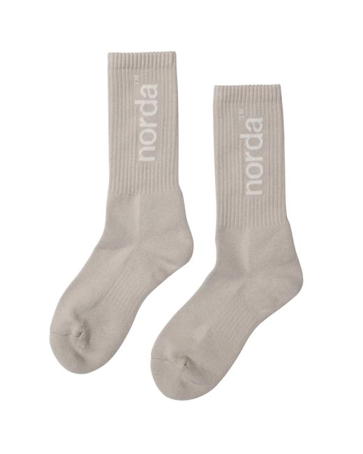 Norda Gray Norda Retro Socks for men