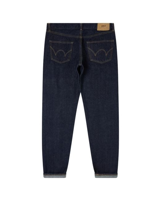 Edwin Blue Regular Tapered Jeans for men