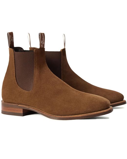 R.M.Williams Brown Comfort Craftsman Boots for men