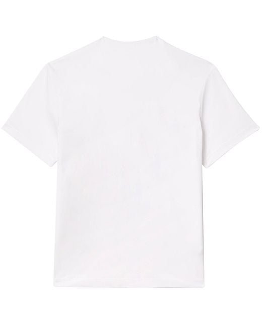 Lacoste White Pocket T-Shirt for men