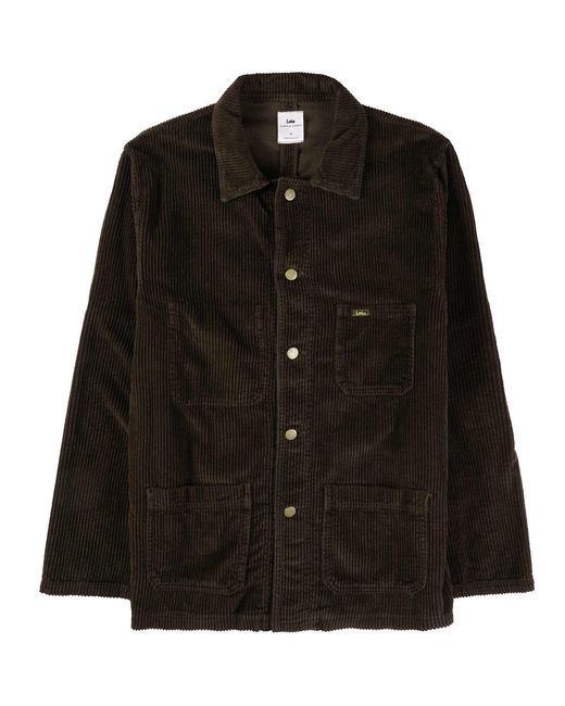 Lois Black French Jumbo Cord Jacket for men