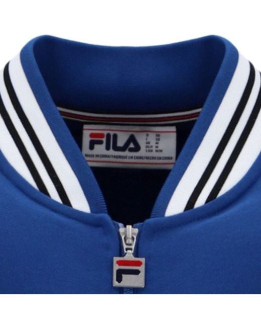 Fila Blue Settanta Baseball Track Jacket for men