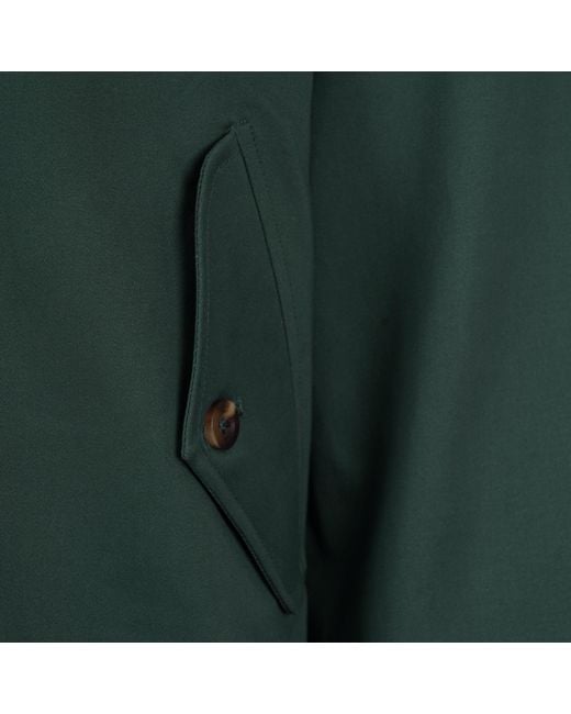 real hoxton Green Harrington Jacket for men