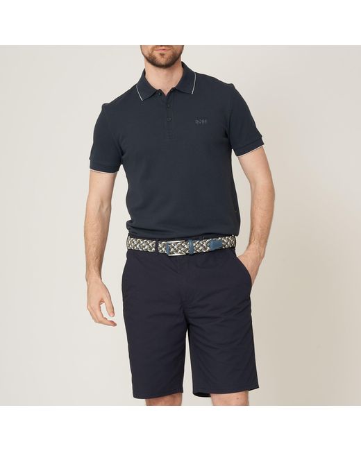 boss navy polo