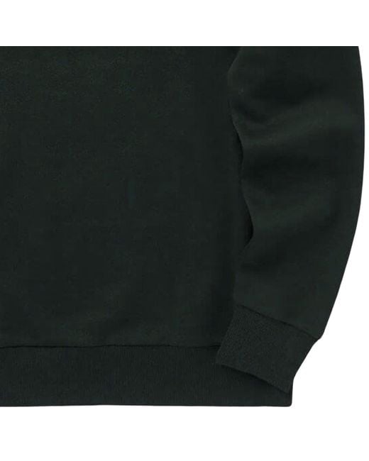 Fred Perry Green Pique Collared Sweatshirt for men