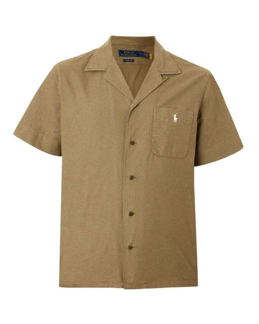 Polo Ralph Lauren Green Logo Shirt for men