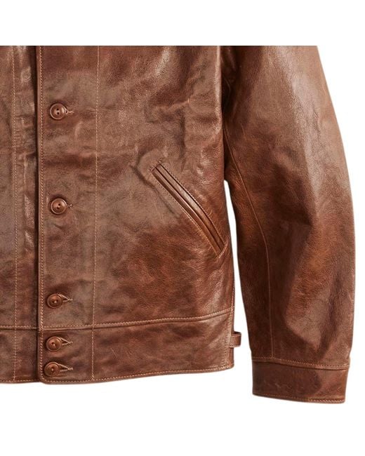 Levi's Brown Levi's Vintage Clothing Menlo Cossack 'Einstein' Jacket for men
