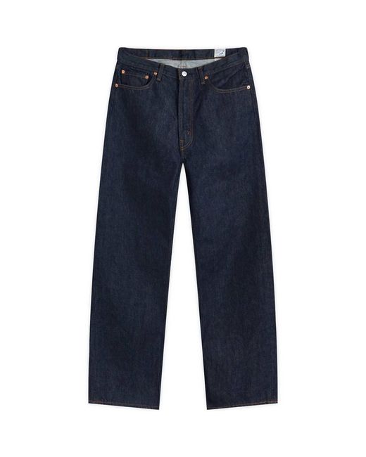 Orslow Blue 101 Dad Fit Denim Jeans for men