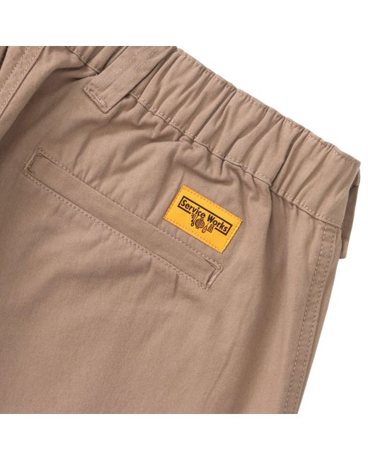 Service Works Natural Twill Waiter Pants for men