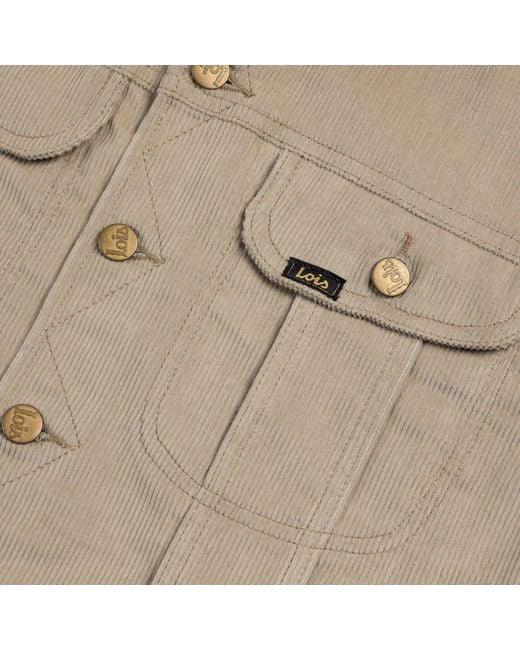 Lois Natural The Torero Boy Vintage Corduroy Trucker for men