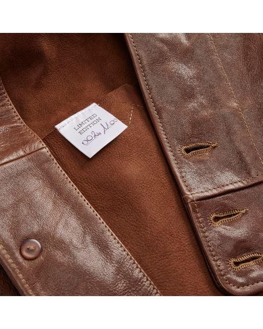 Levi's Brown Levi's Vintage Clothing Menlo Cossack 'Einstein' Jacket for men