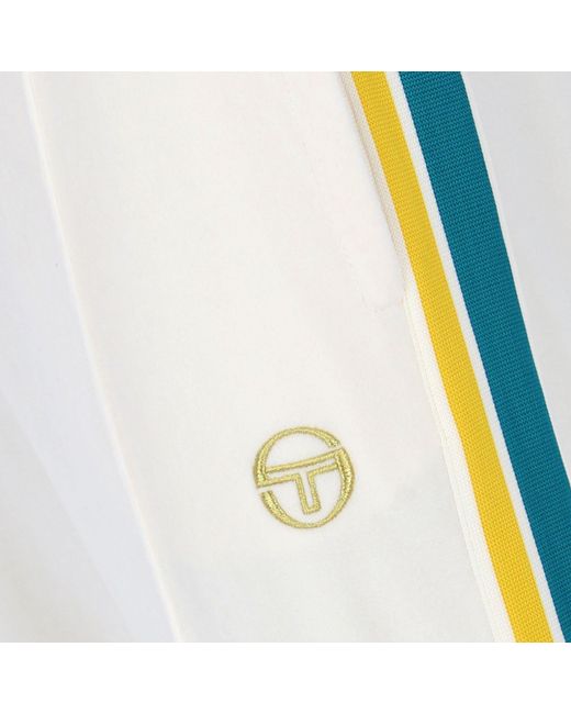 Sergio Tacchini Blue Monte Velour Track Pants for men