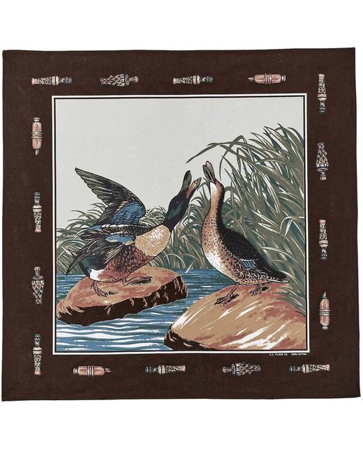 Filson Gray Mallards Bandana for men