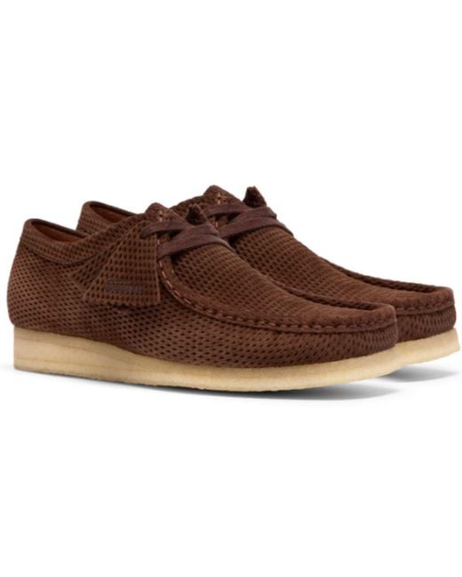 Clarks Brown Wallabee for men