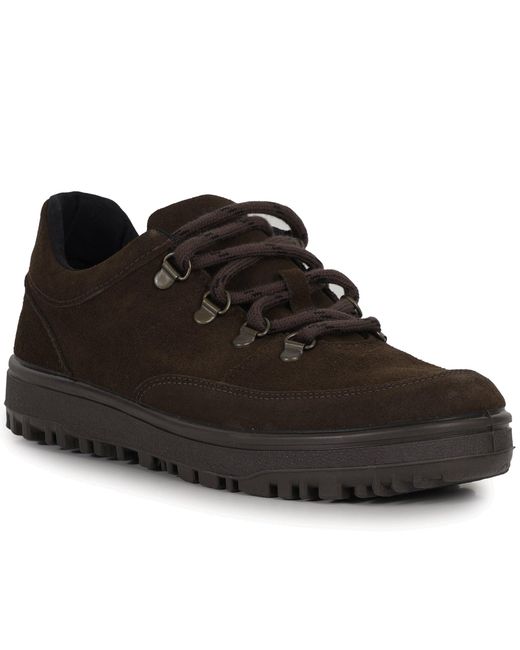 Novesta Brown Trampky Suede Trainer for men
