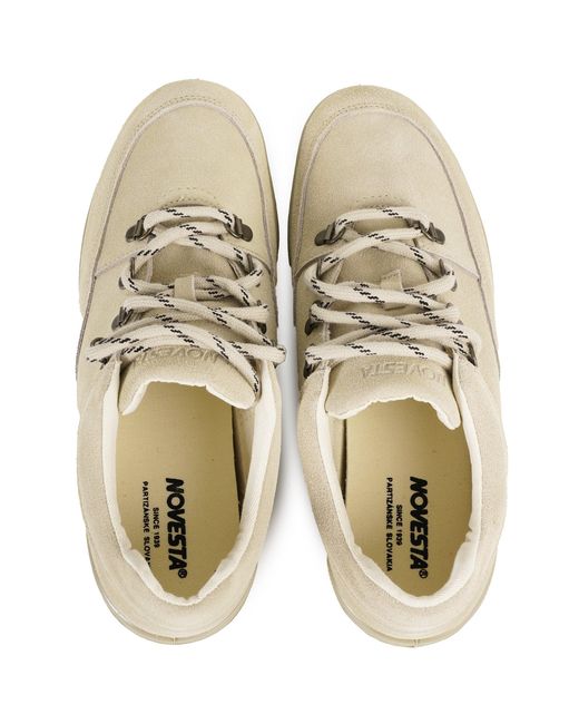 Novesta Natural Trampky Suede Trainer for men