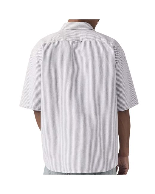 Levi's Purple Levi's Short Sleeve Loose Shirt for men