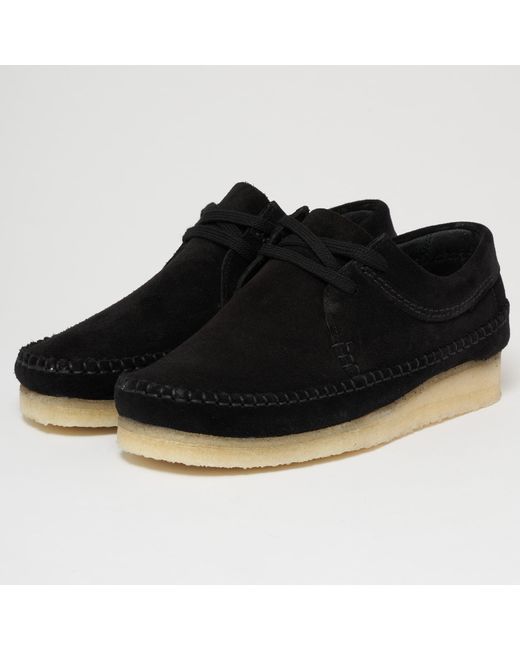 clarks black weaver