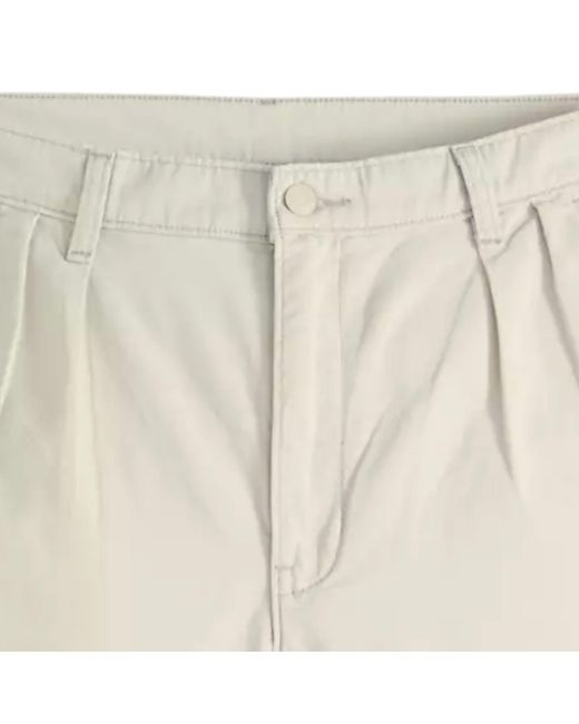 Levi's Natural Levi's Baggy Pleated Shorts for men