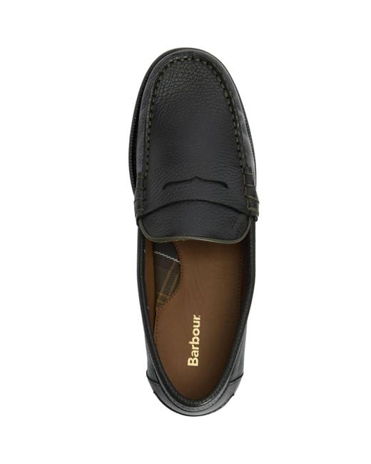 Barbour Black Linford Loafer for men