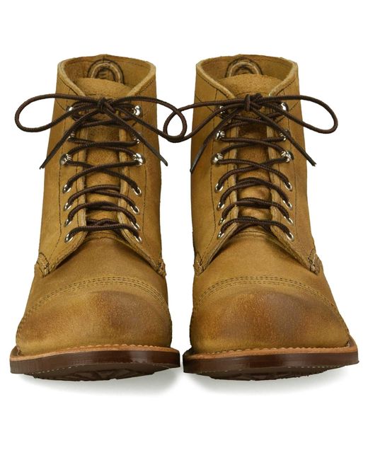 Red Wing Natural Iron Ranger 6" Boot for men