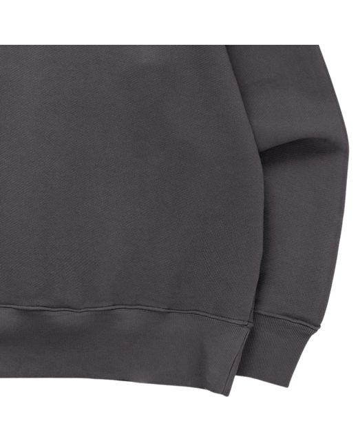Power Goods Gray Loopback Crewneck for men