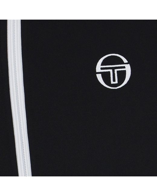Sergio Tacchini Black Franco Track Top for men