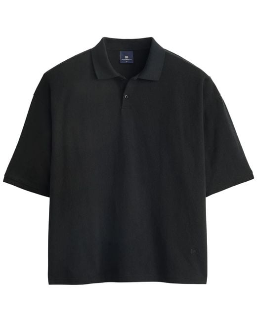 Levi's® Blue Tab Black Cropped Polo for men