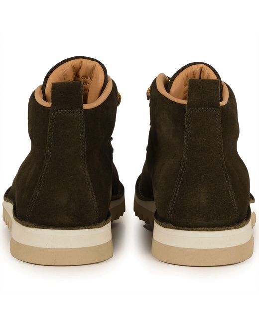 Fracap Brown M120 Suede Boots for men