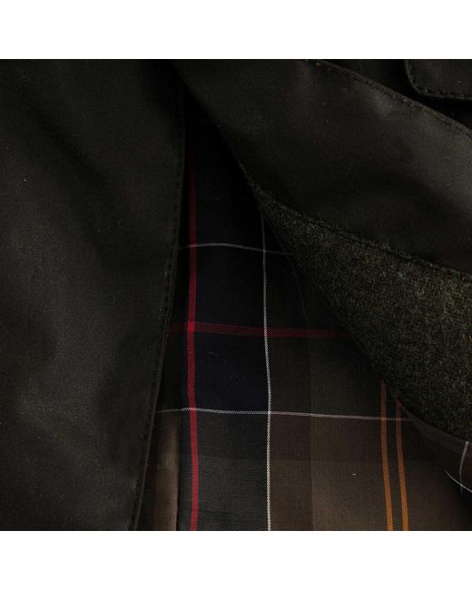 Barbour Black Beacon Sports Wax Jacket for men