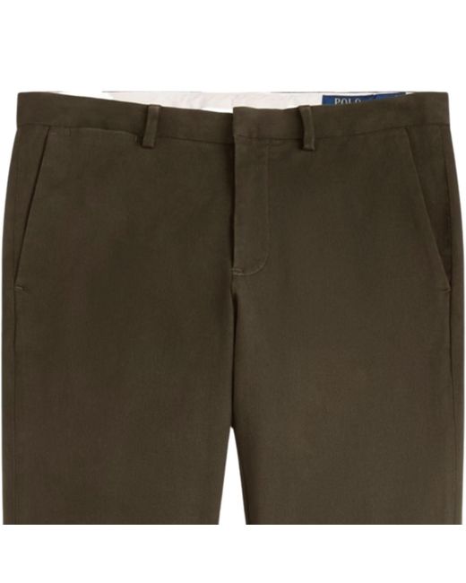 Polo Ralph Lauren Gray Manhasset Chino Trouser for men