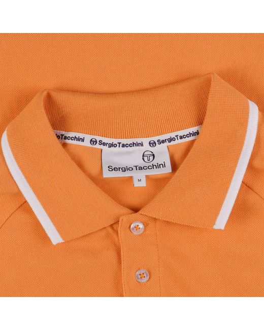 Sergio Tacchini Orange Cambio Polo Shirt for men