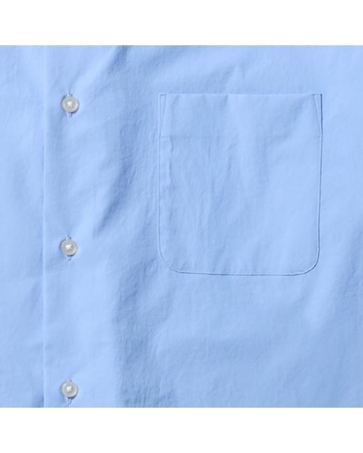 Snow Peak Blue Utility Shirt for men
