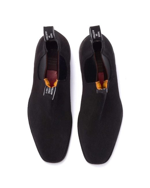 R.M.Williams Black Comfort Craftsman Chelsea Boots B543S Colour: Blac for men