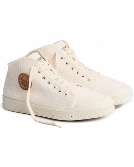 Spring Court Natural Vintage B2 Cotton Twill Shoes for men
