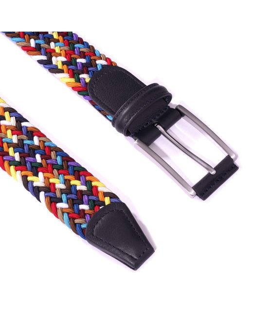 Andersons Blue Woven Belt for men