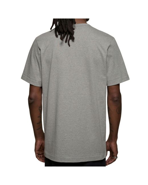 Merz B. Schwanen Gray 2M15 Mid-Century Machine Refined Fit T-Shirt for men