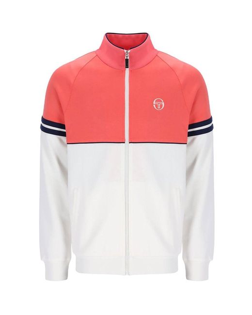 Sergio Tacchini Red Orion Track Top for men