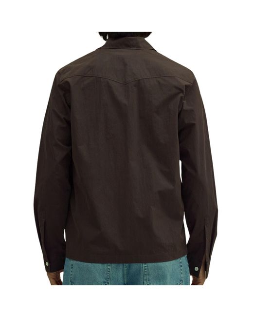 NN07 Black Virgil Poplin Hybrid for men