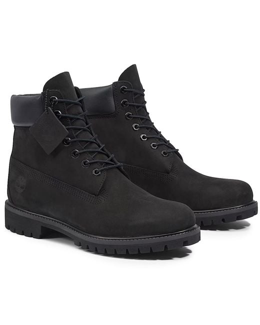 Timberland Black Premium 6-Inch Waterproof Boot for men