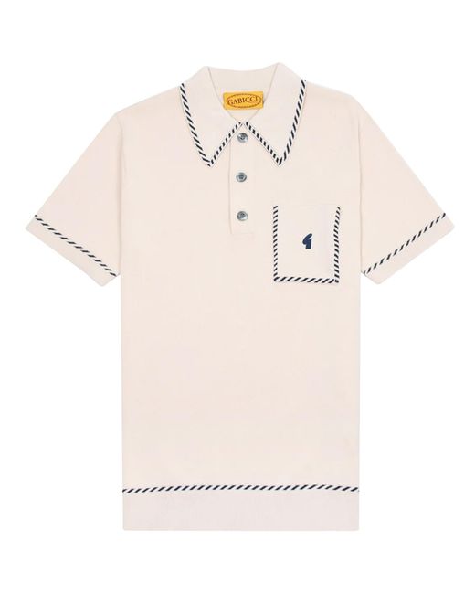 Gabicci Natural Routledge Polo Shirt for men