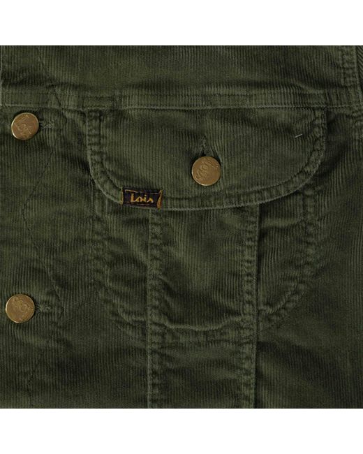 Lois Green Tejana Thin Cord Jacket for men