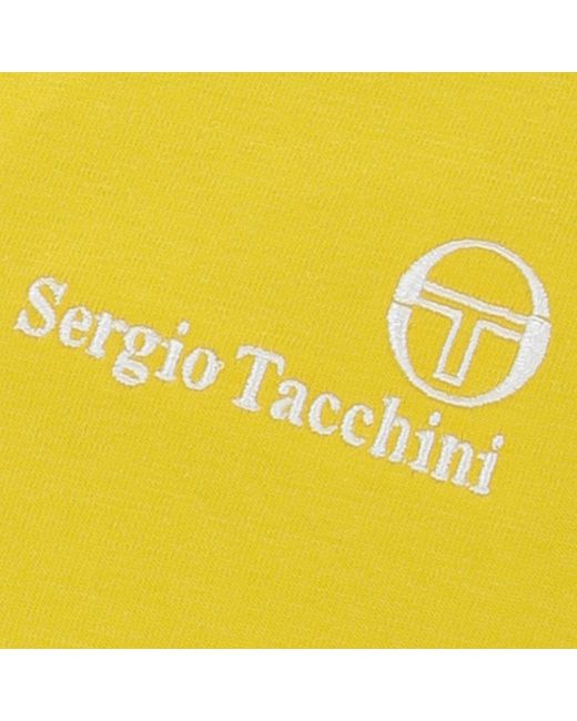 Sergio Tacchini Yellow Rainer Fc T-Shirt for men