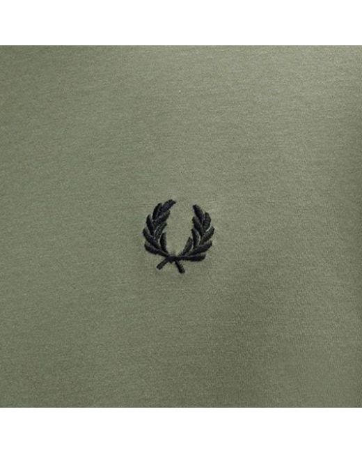 Fred Perry Green Twin Tipped T-Shirt for men