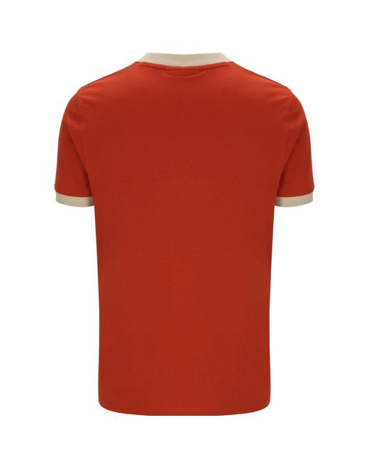 Sergio Tacchini Red Supermac T-Shirt for men