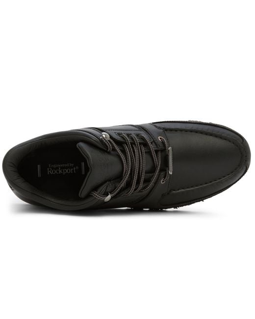 Rockport Archive Black Umbwe Hiker Boots for men