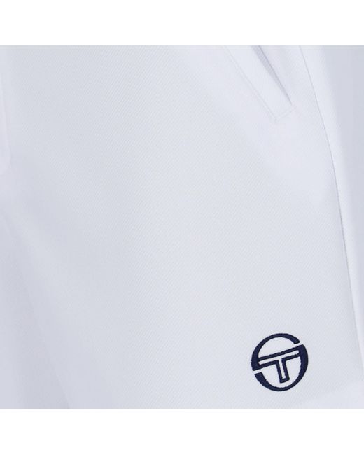 Sergio Tacchini White Time Tennis Short for men