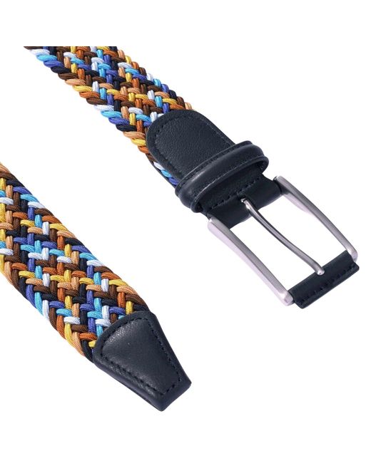 Andersons Blue Woven Belt for men