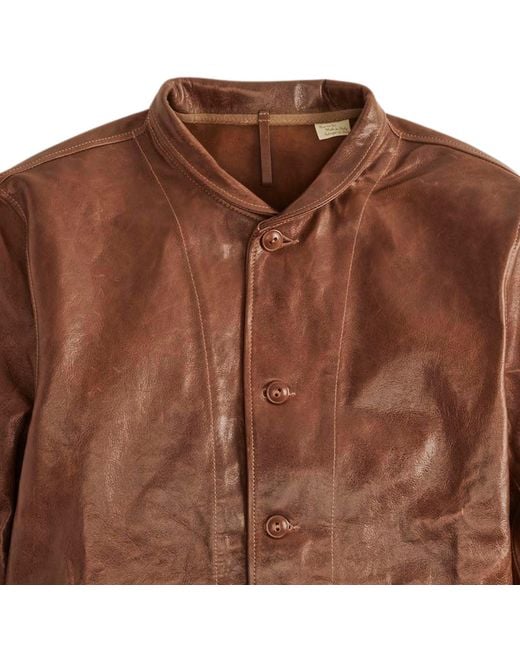 Levi's Brown Levi's Vintage Clothing Menlo Cossack 'Einstein' Jacket for men