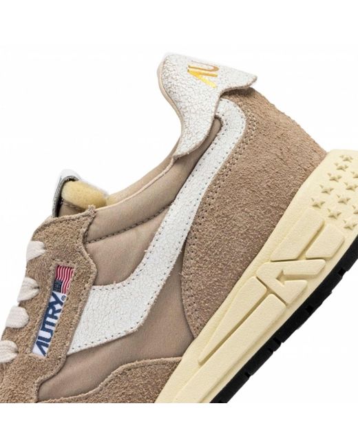 Autry Gray Reelwind Low Sneaker for men